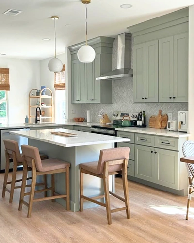 white raised panel kitchen