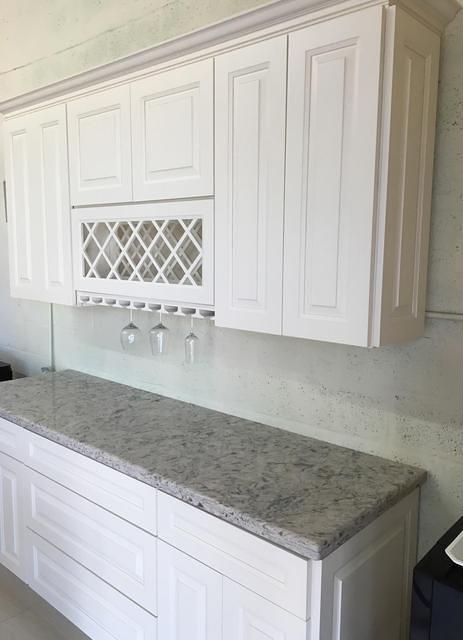Riviera White Kitchen Cabinets