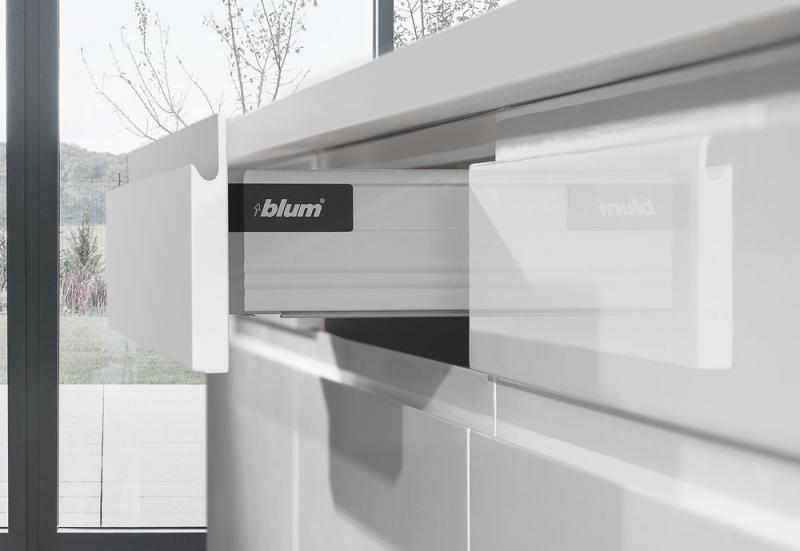 Lacquer White Frameless Kitchen Cabinets