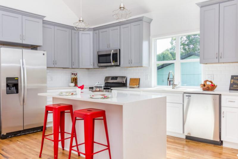 Florence Grey Shaker Kitchen Cabinets