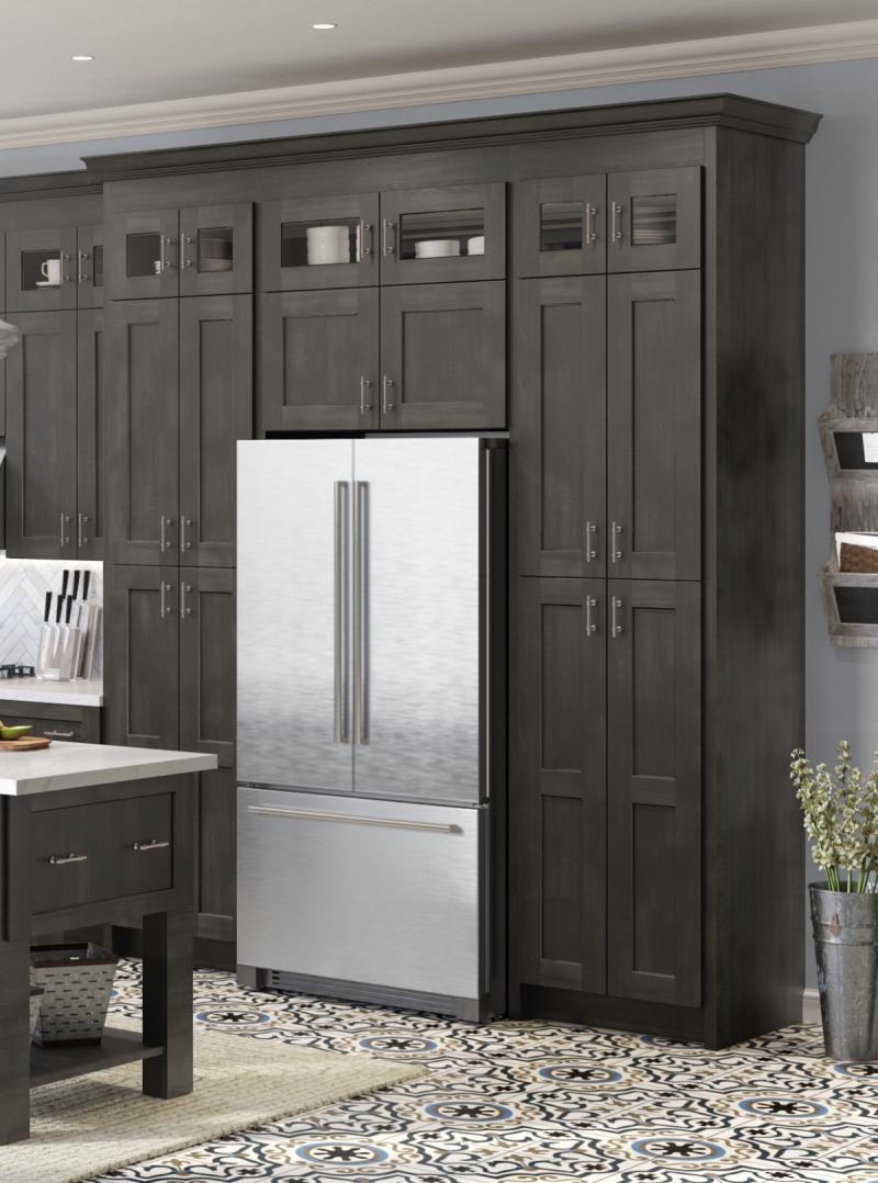 Cinder Shaker Kitchen Cabinets