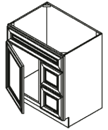 Sable Shaker Vanity 30" X 21" Door On The Left