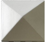 Sable Shaker Pyramid Block 3" X 3" X 3/8"