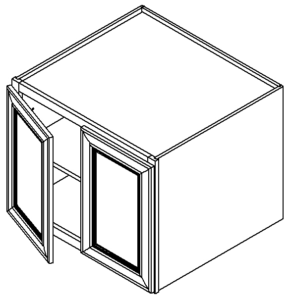West Highland Wall Cabinet 30" X 24"