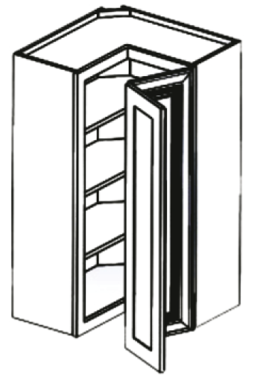 West Highland Wall Cabinet Easy Reach 24" X 42"