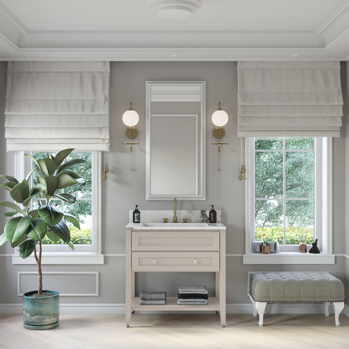 Weston Sand Shaker 36" Vanity #3