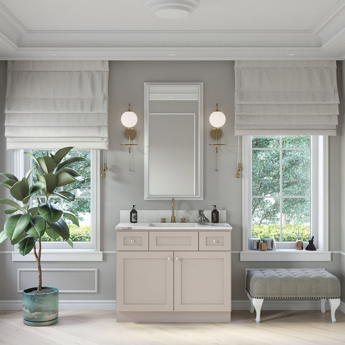 Weston Sand Shaker 42" Vanity