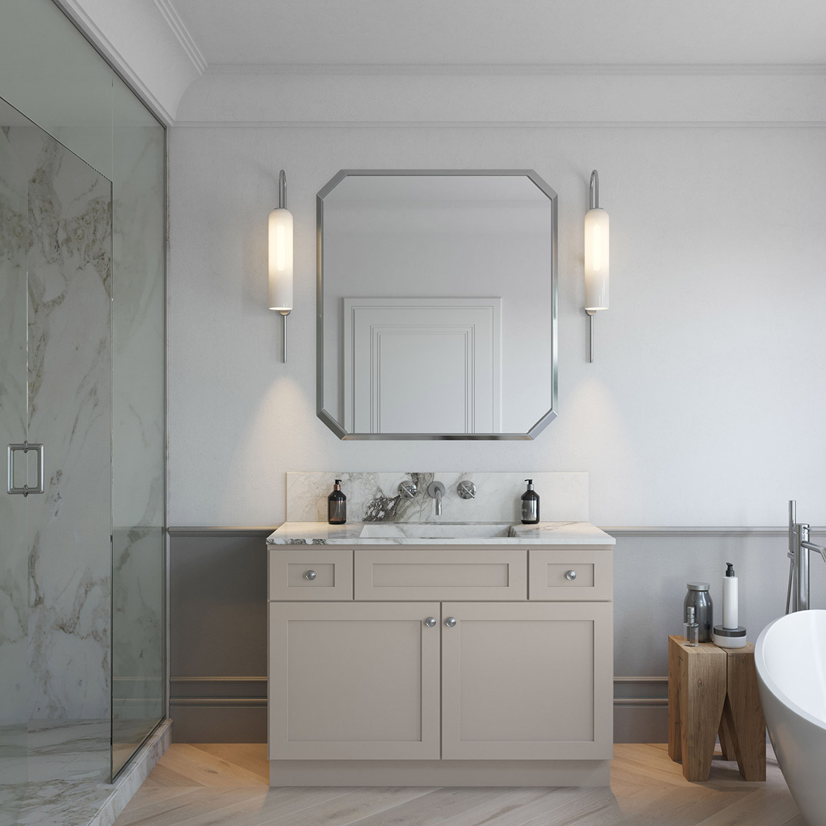 Weston Sand Shaker 48" Vanity