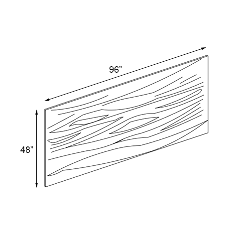 Grizzly Shaker 1/2" Thick Finished Plywood Panel