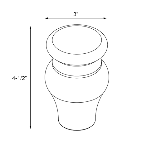 Primary White Shaker Bunfoot