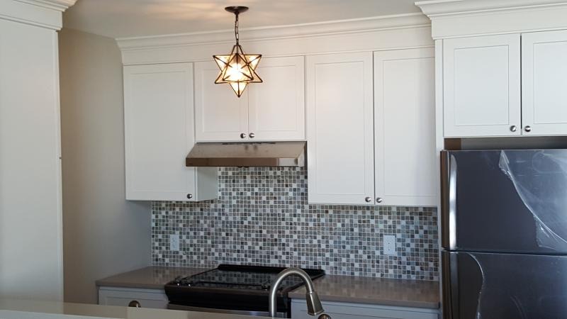 Elegant White Shaker Kitchen Cabinets