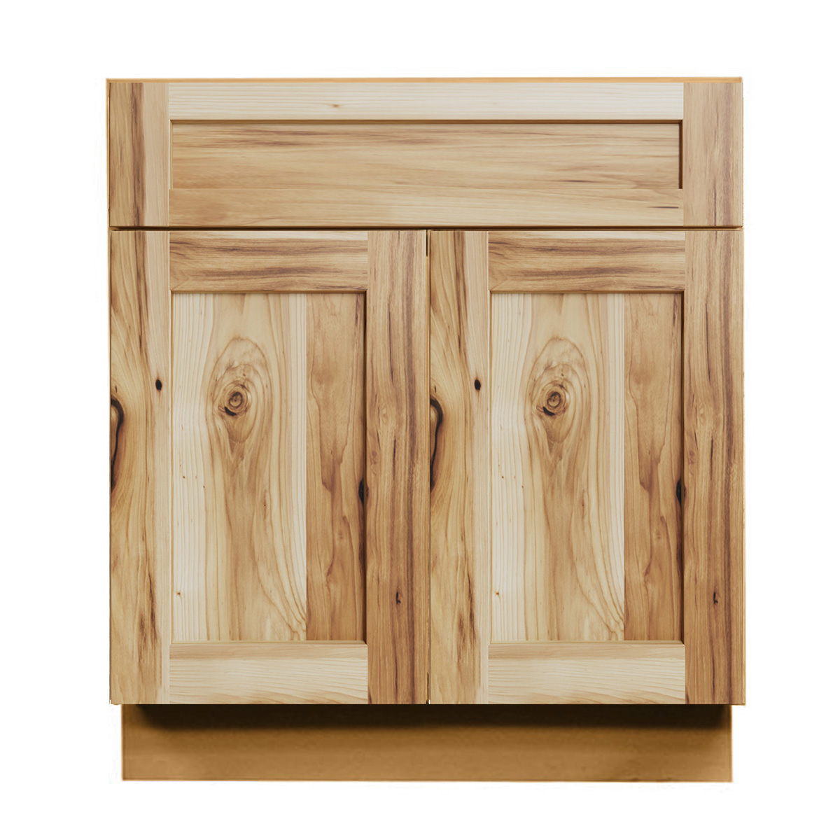 Natural Hickory Shaker Bathroom Vanities