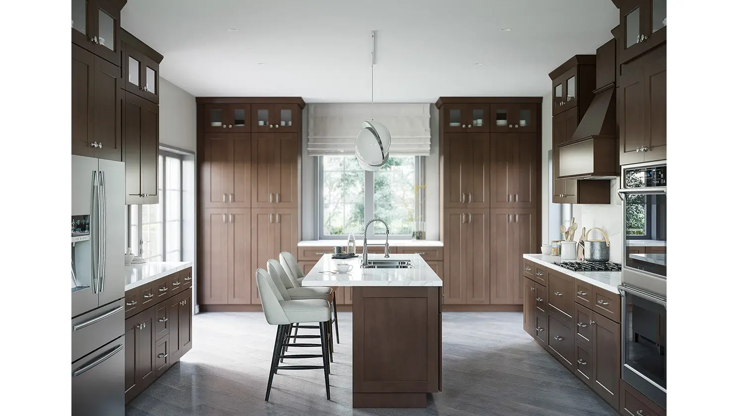 Grizzly Shaker Double Door Vanity - 36" W