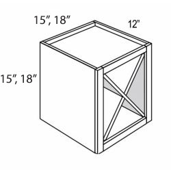 Onyx Black Shaker 15" Wine Storage Cube