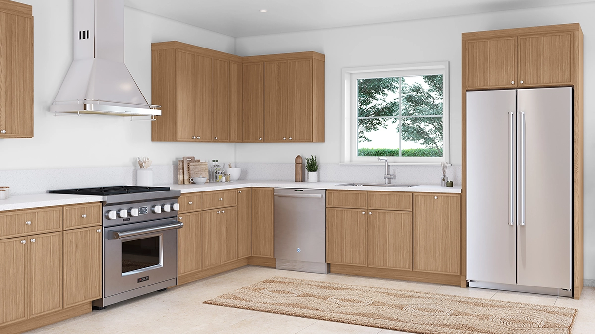 low profile oak wall cabinets