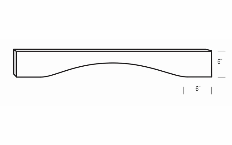 Driftwood Shaker 42" Valance