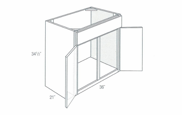 Driftwood Slab 36" Vanity