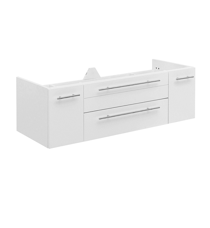 Marlowe Floating Double Undermount Sink Modern Bathroom Vanity
