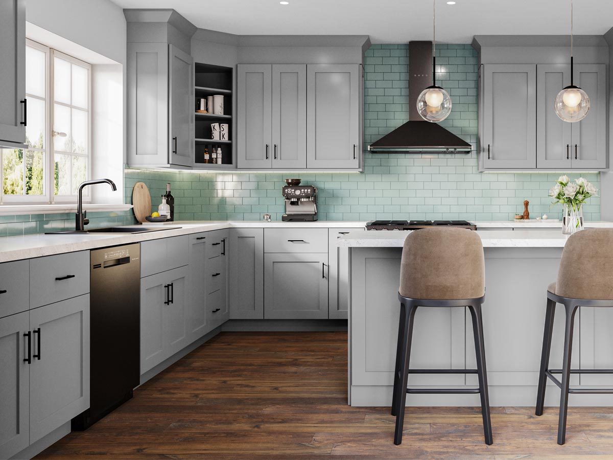 Asheford Gray Shaker Filler Strip 3" x 84" x 3/4"