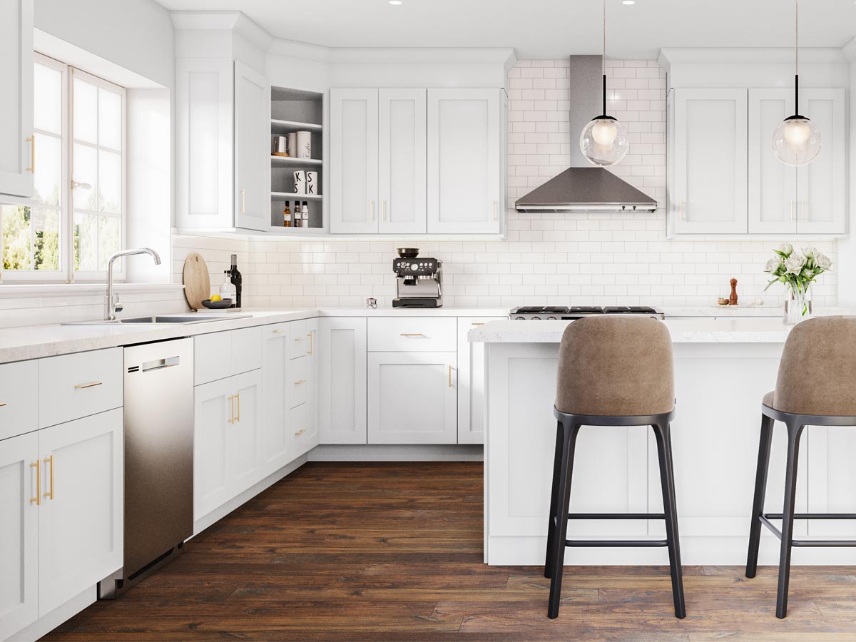 Asheford White Shaker Filler Strip 6" x 30" x 3/4"