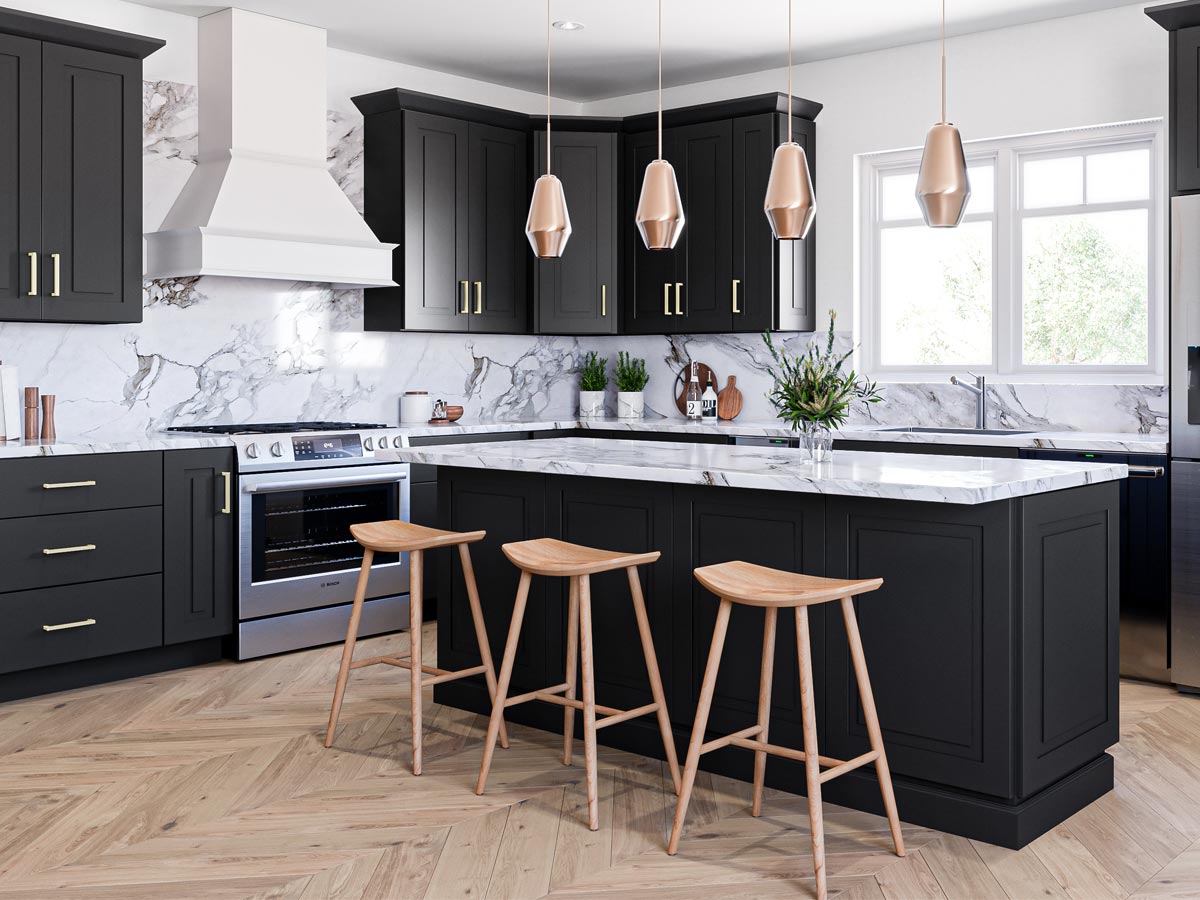 Lexington Charcoal Shaker Filler Strip 6" x 96" x 3/4"