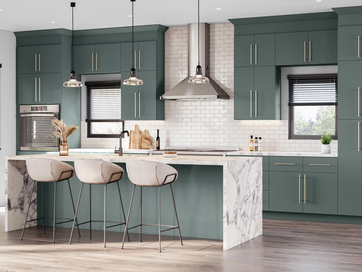 Strata Green Flat Panel Filler Strip 3" x 84" x 3/4"