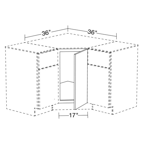 Strata  White Flat Panel Sink Front Angle 36"