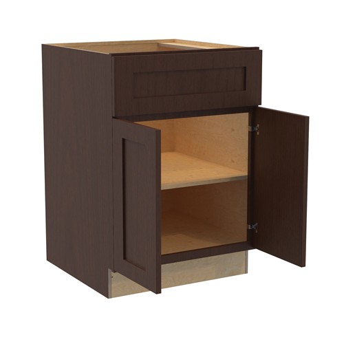 Summit French Roast Shaker Cabinets