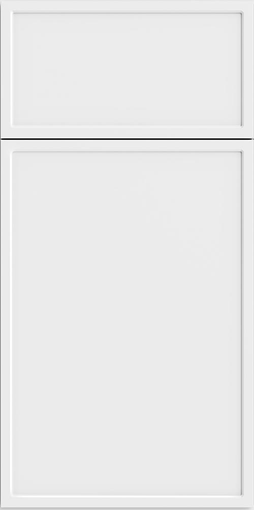 Caldera White Slim Shaker Bathroom Vanities