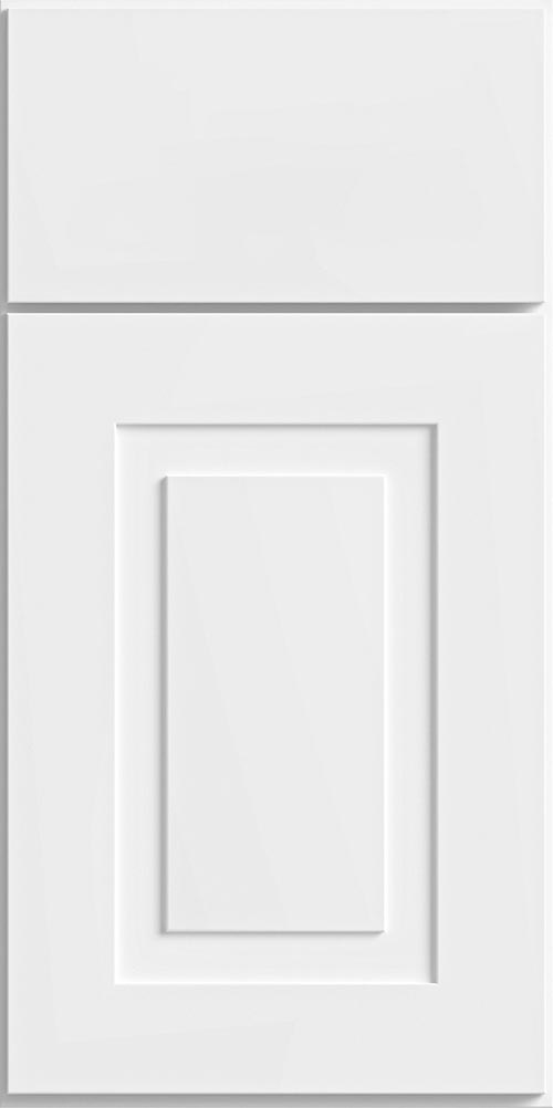 Lexington White Raised Slab Bathroom Vanities