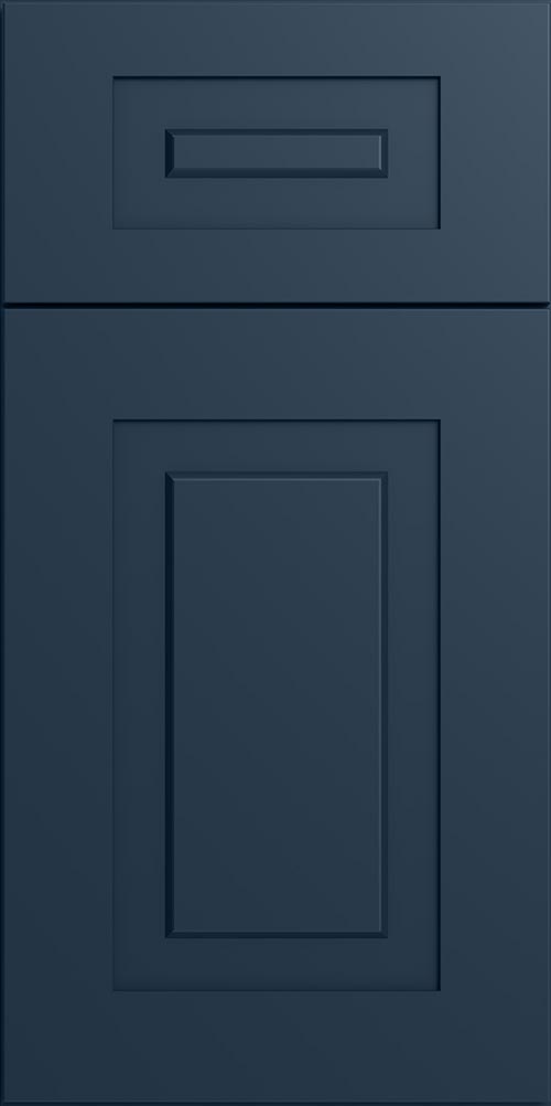 Preston Blue Raised Panel Bathroom Vanities