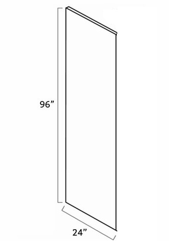 Tall End Panel - 24"W x 96"H