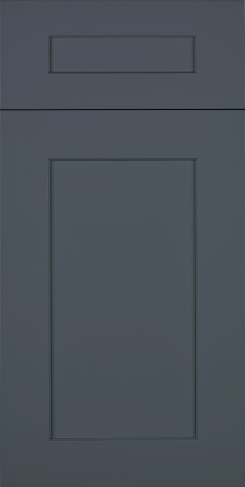 Radnor Shaker Single Door Wall Cabinet w/ Prairie Glass Door 15"W x 30"H