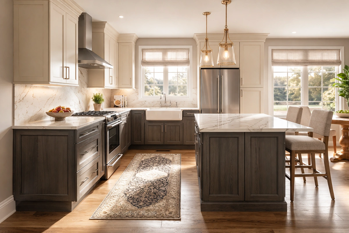Harbor Ember Kitchen Cabinets