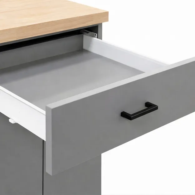 Signature Gray Garage Cabinets