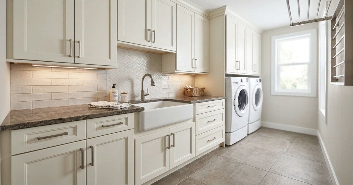 Harbor Cream Kitchen Cabinets