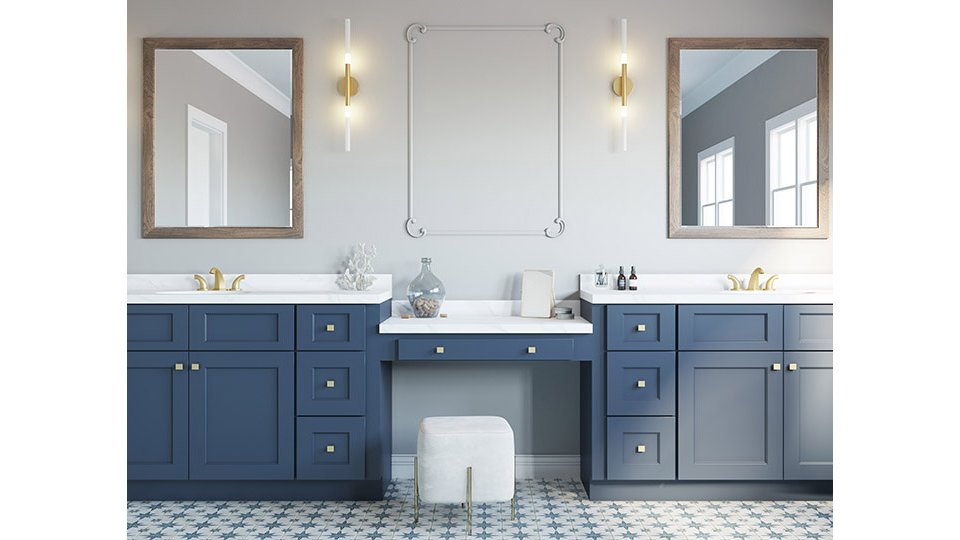 Florence Midnight Blue Bathroom Vanities