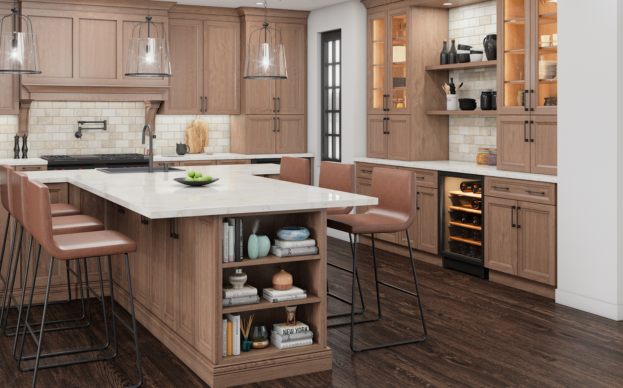 Timber Toffee Kitchen Cabinets