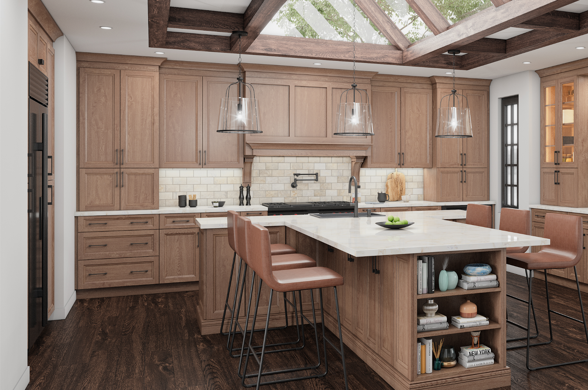 Timber Toffee Kitchen Cabinets