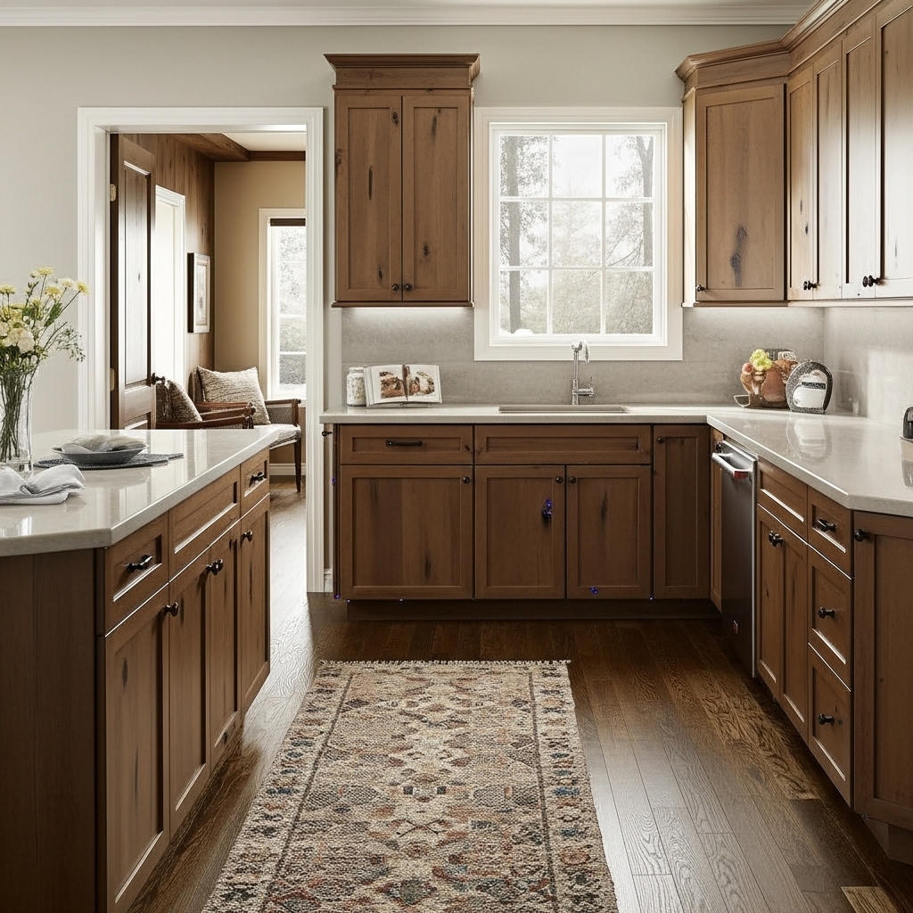 Rustic Shaker Kitchen Cabinets