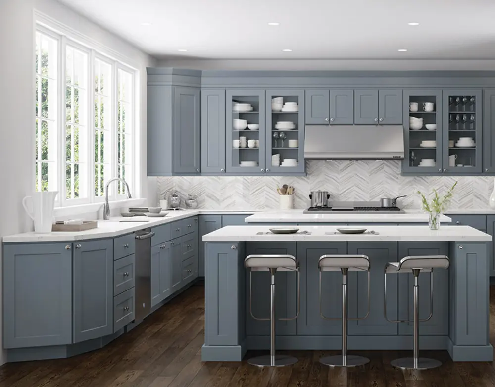 Radnor Slab Kitchen Cabinets