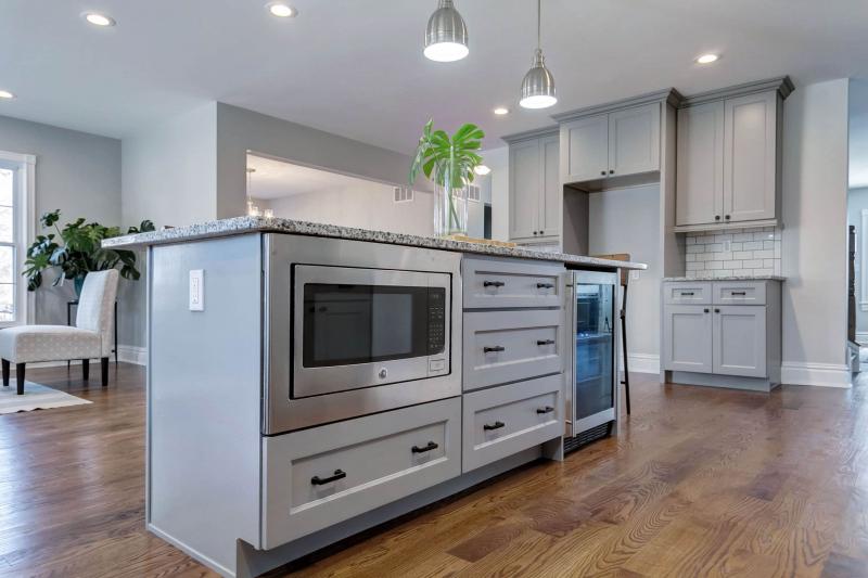 Florence Grey Shaker Kitchen Cabinets