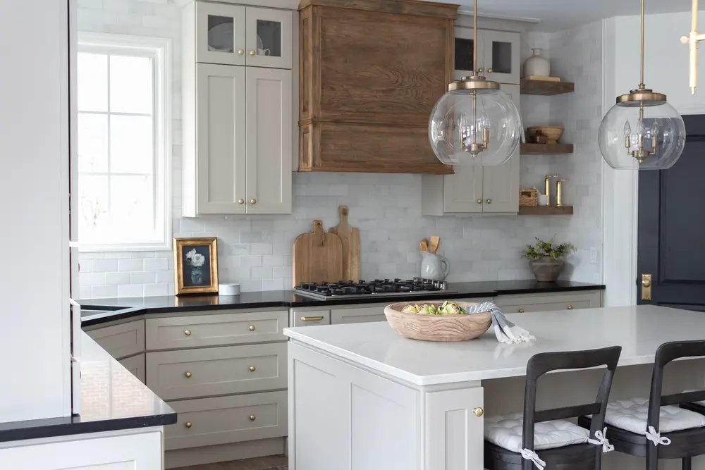 Weston Sand Shaker Kitchen Cabinets