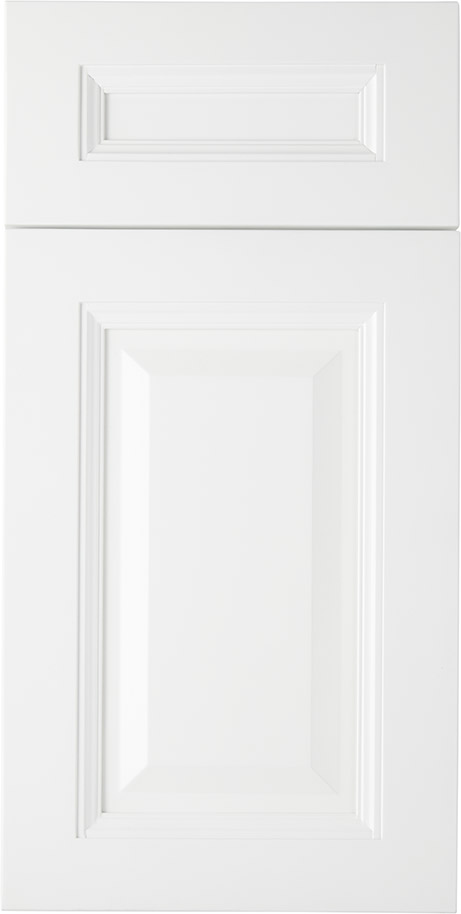 Dove White Frameless Bathroom Vanities