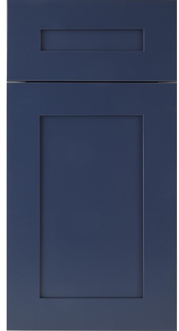 Navy Blue Shaker Frameless Bathroom Vanities