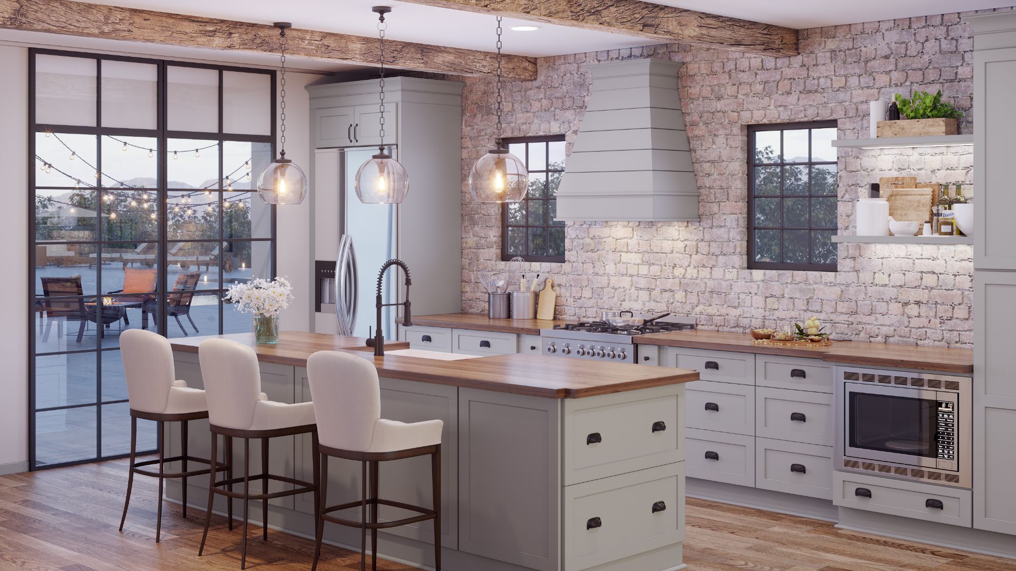 Gunnison Shaker Kitchen Cabinets