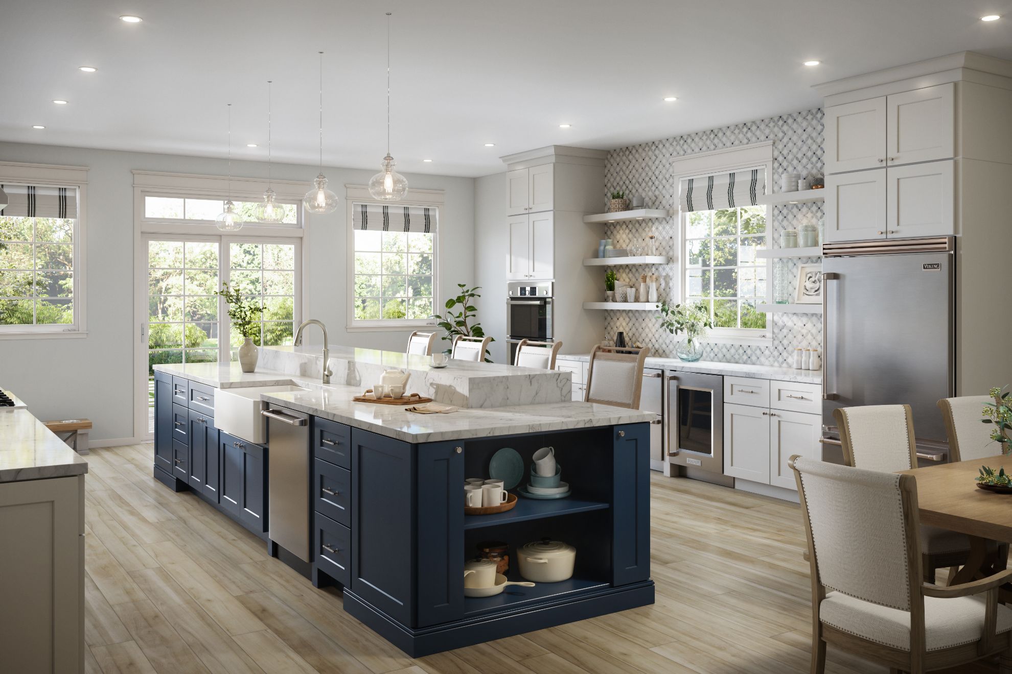 Gunnison Shaker Kitchen Cabinets
