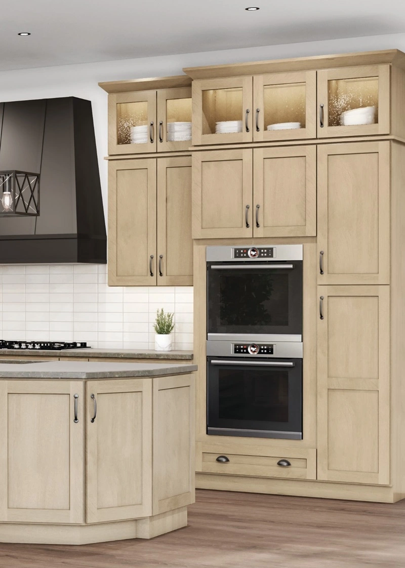 Natural Shaker Kitchen Cabinets
