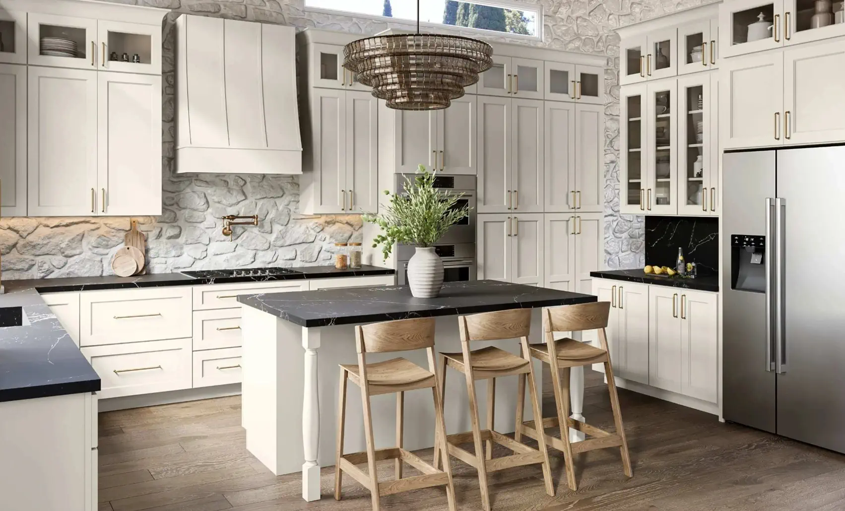 Florence Cream Kitchen Cabinets