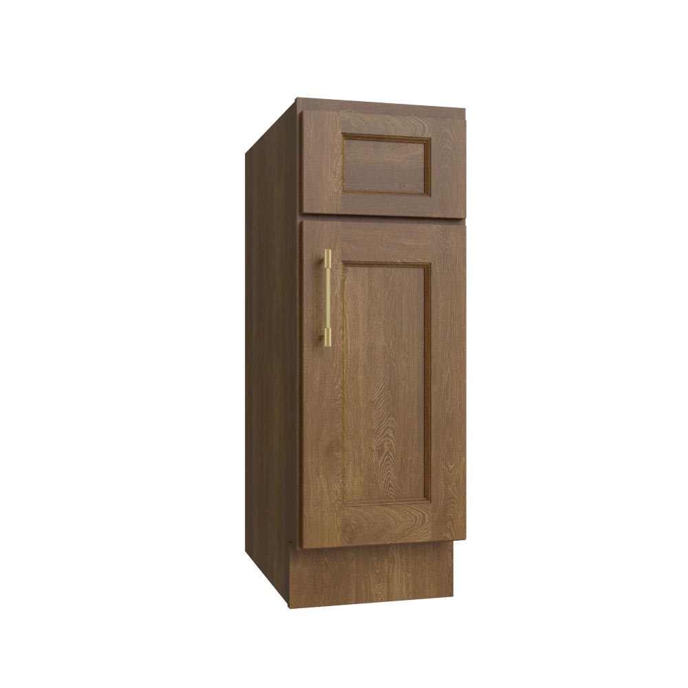Florence Honey Shaker Single Door Base Vanity - 12" W